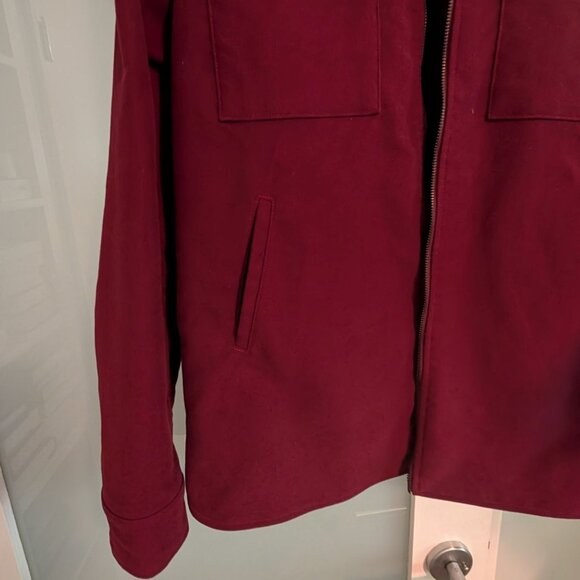 SIGNATURE INNOVATION GROUP burgundy men's fall-weather jacket, size XL-- VG cond - Picture 4 of 10